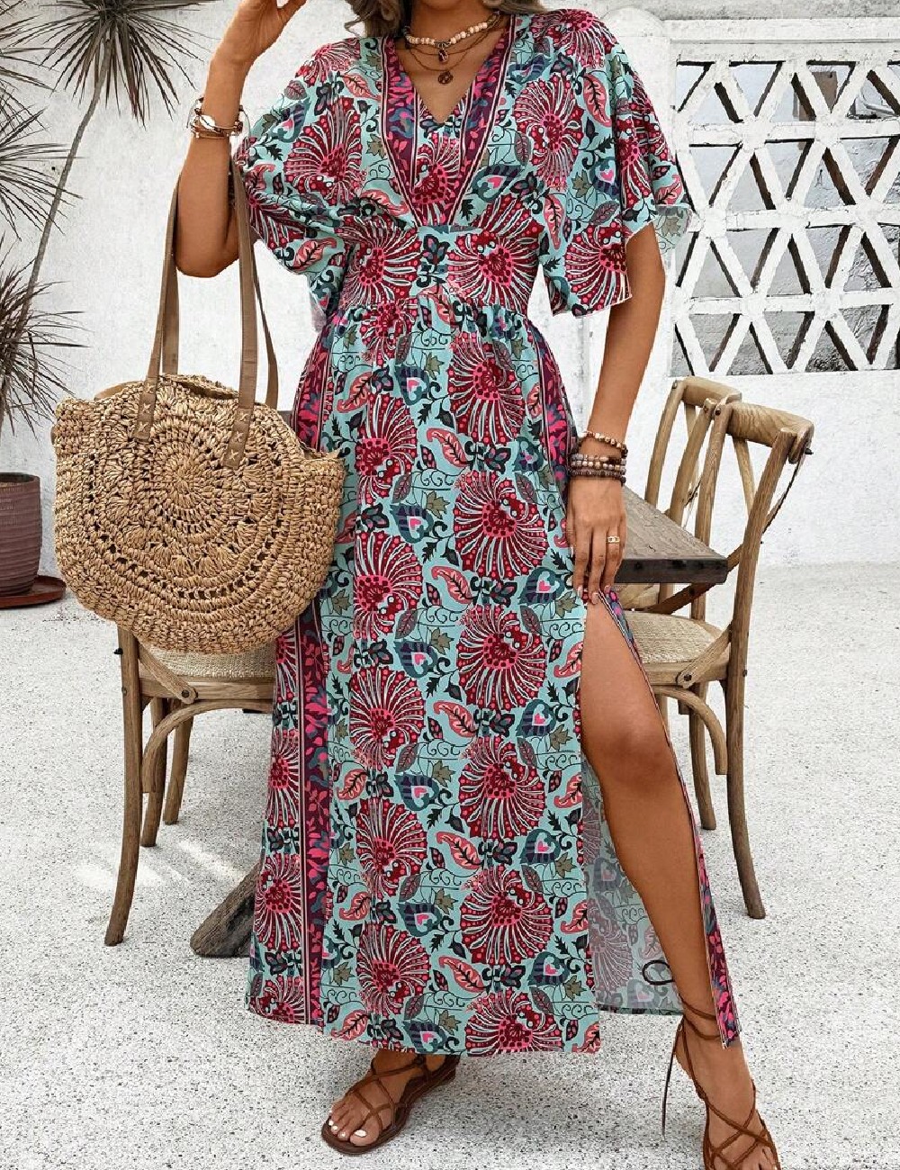 Rochie lunga SHEIN, mix culori - 1 | YEO