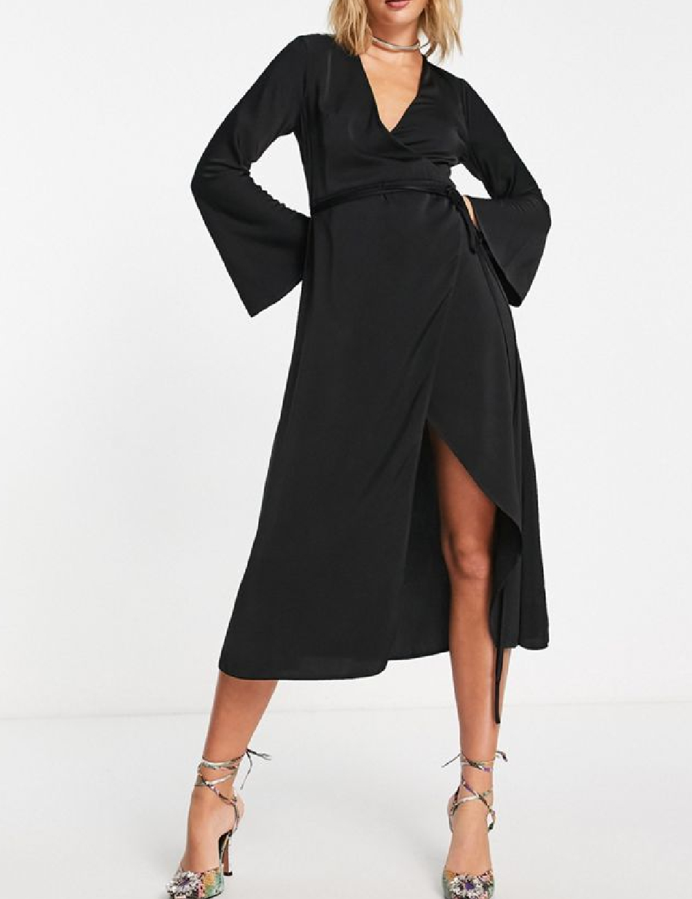 Rochie medie ASOS, negru