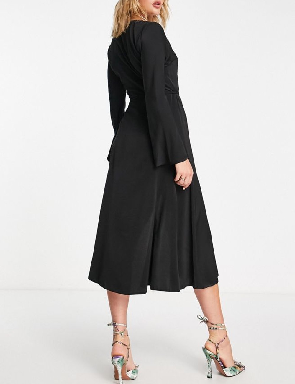 Rochie medie ASOS, negru - 1 | YEO