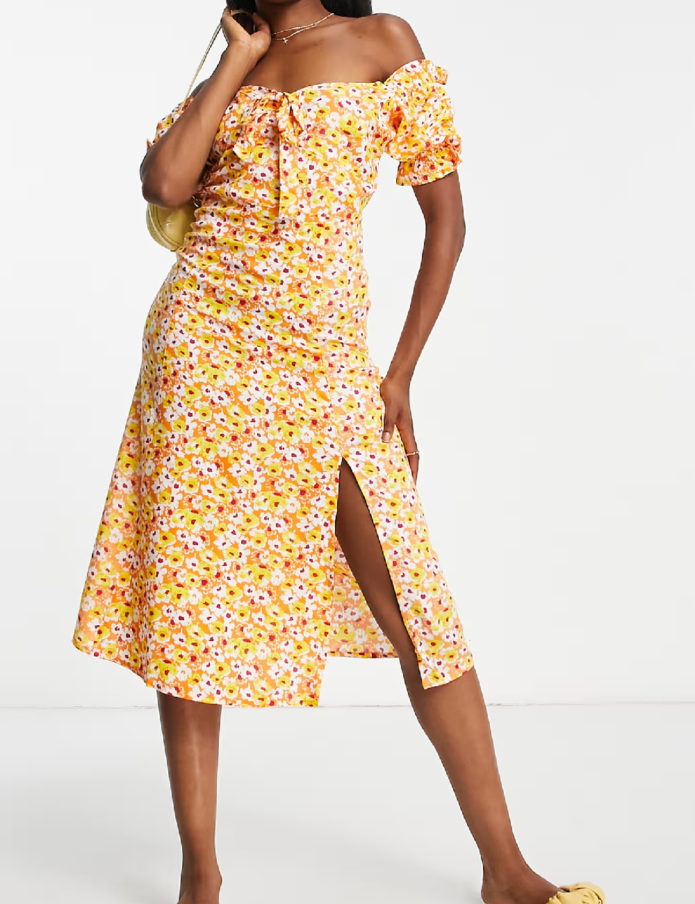 Rochie medie Influence, floral print
