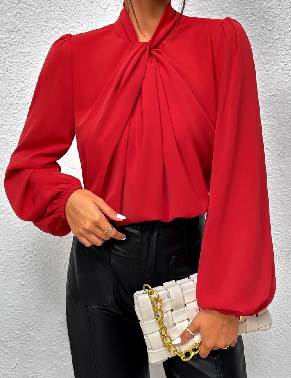 Bluza SHEIN, rosu