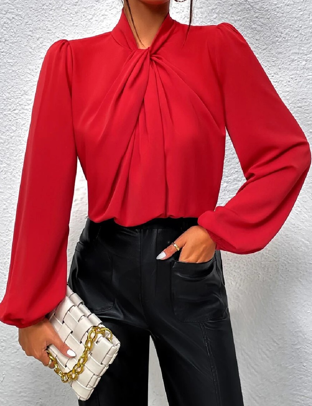 Bluza SHEIN, rosu - 1 | YEO