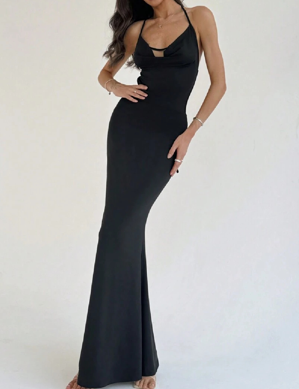 Rochie lunga SHEIN, negru