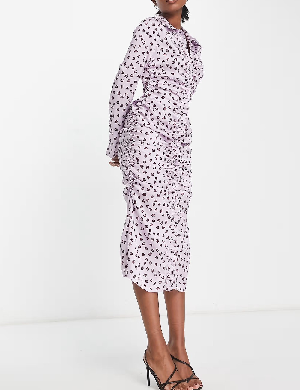 Rochie medie ASOS, mov - 1 | YEO