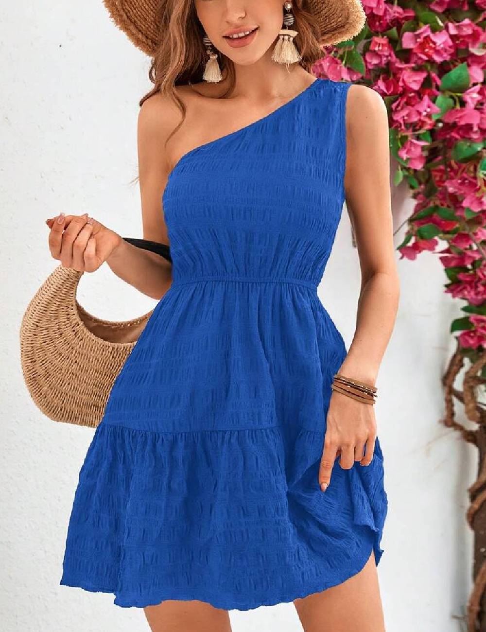 Rochie scurta SHEIN, albastru