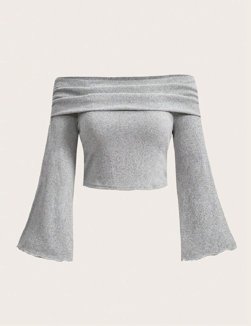 Top SHEIN CURVE, gri