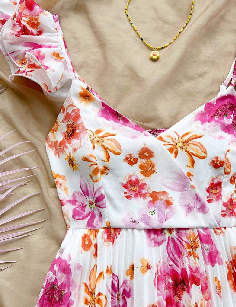 Rochie scurta SHEIN, floral print - 1 | YEO