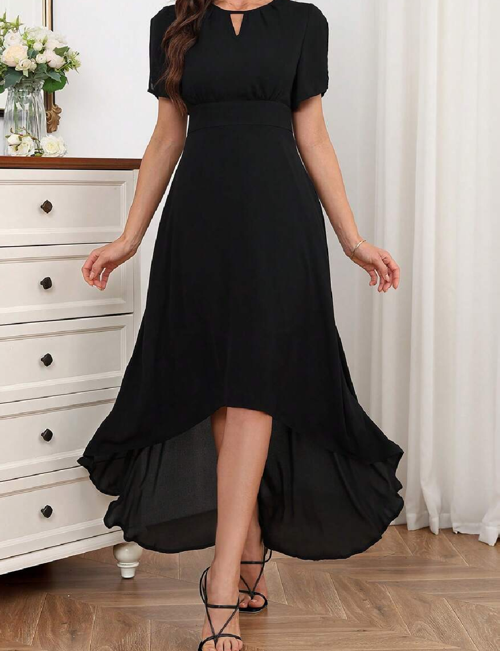 Rochie lunga SHEIN, negru