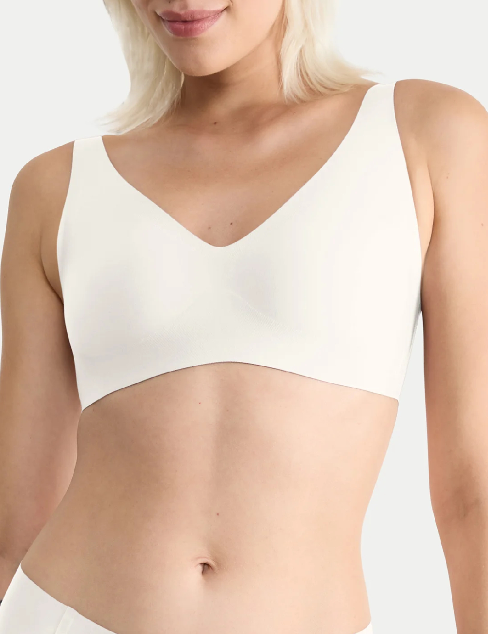 Sutien Sloggi by Triumph, alb