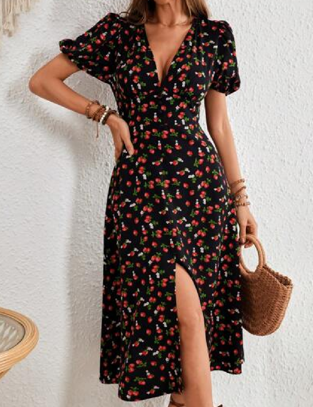 Rochie medie SHEIN, negru
