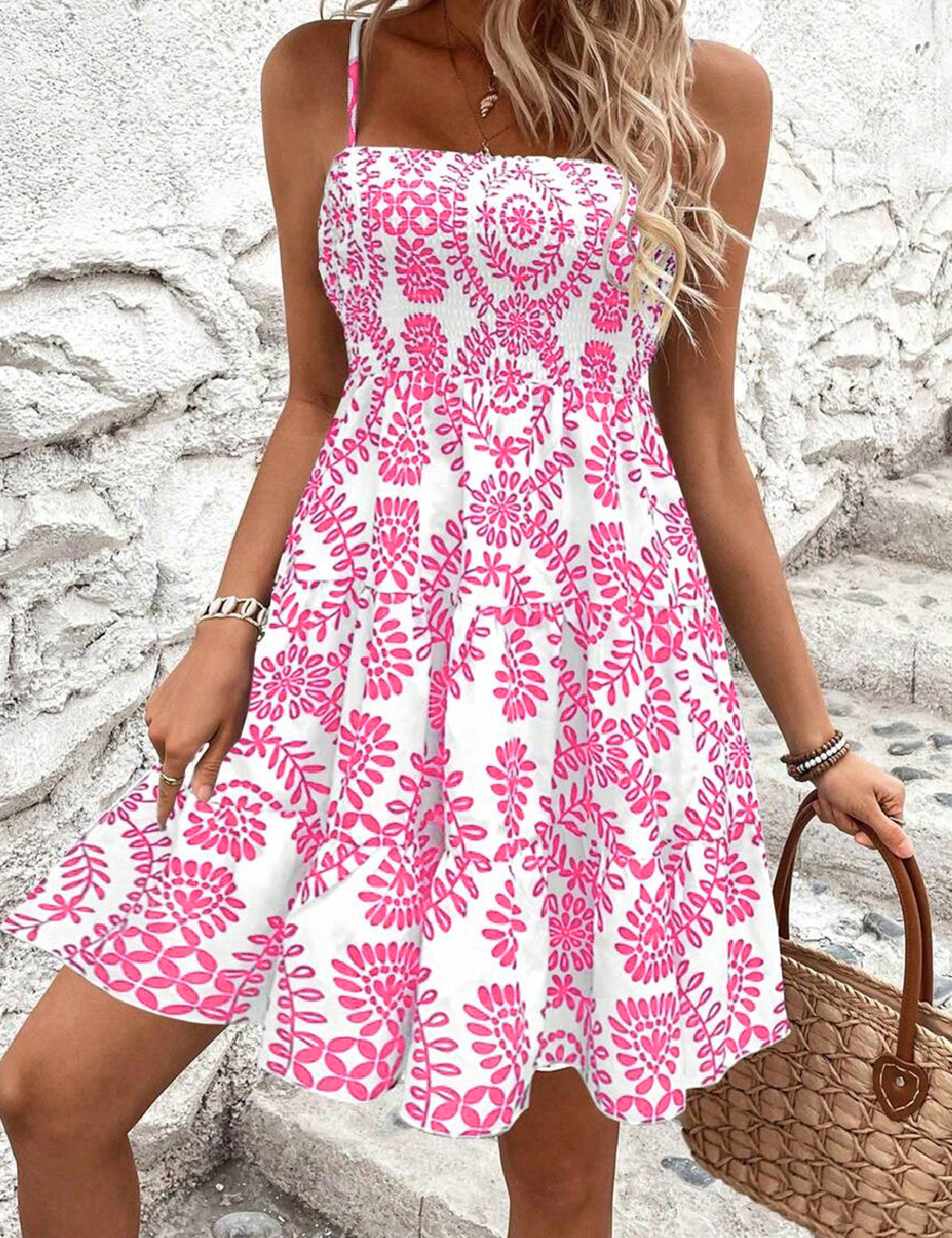 Rochie scurta SHEIN, alb
