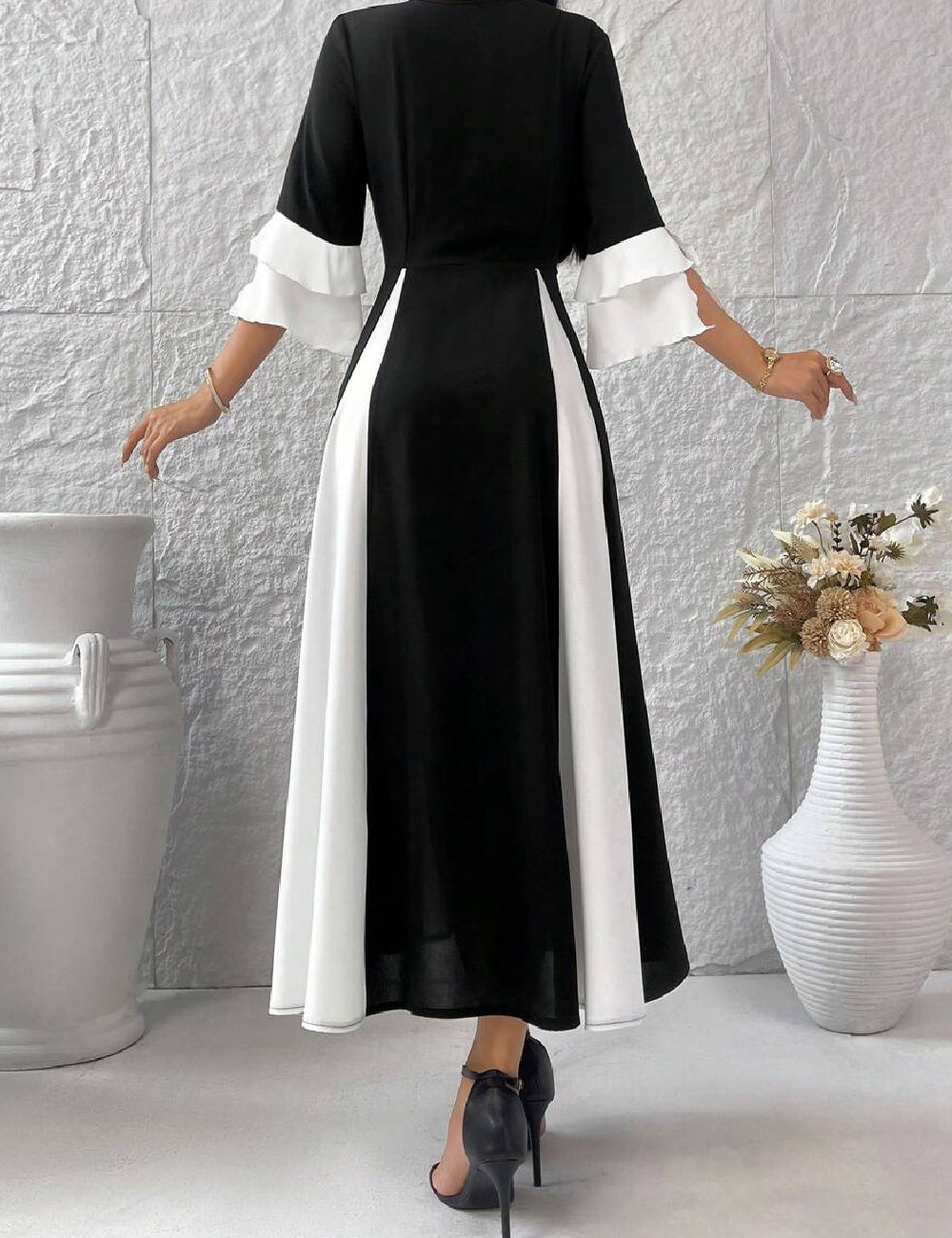 Rochie lunga SHEIN, negru - 1 | YEO
