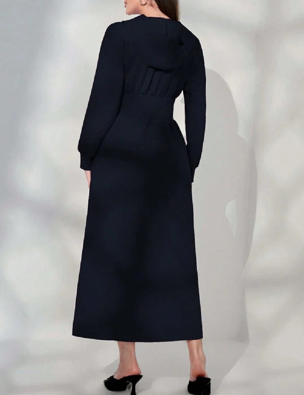 Rochie lunga SHEIN, bleumarin - 1 | YEO
