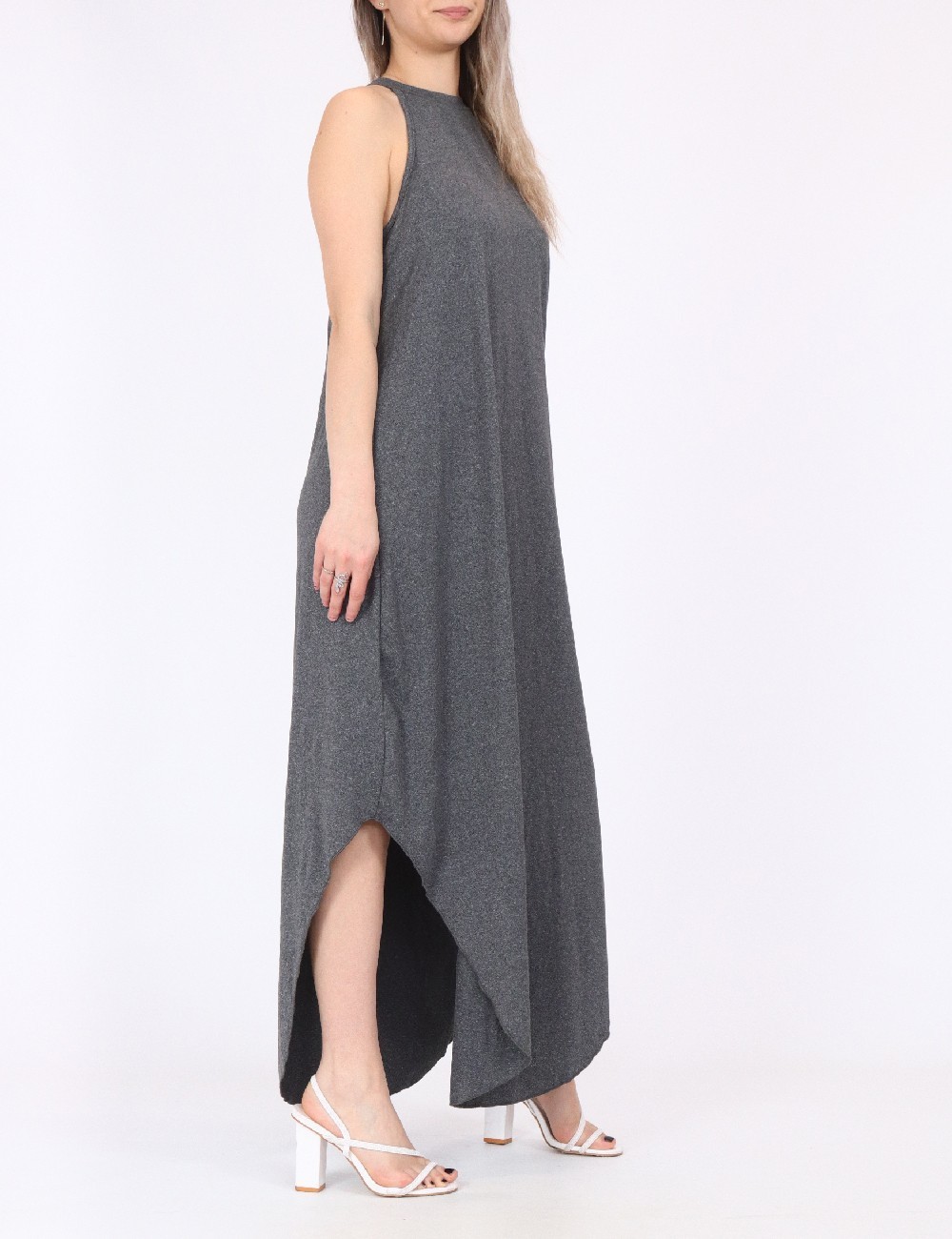 Rochie medie SHEIN, gri - 1 | YEO