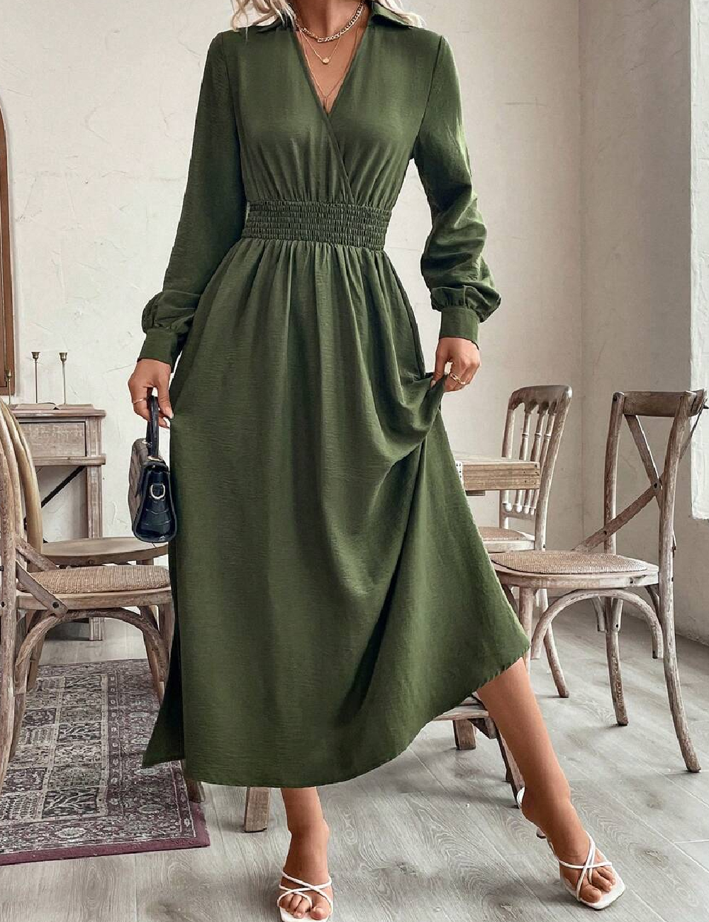 Rochie lunga SHEIN, negru