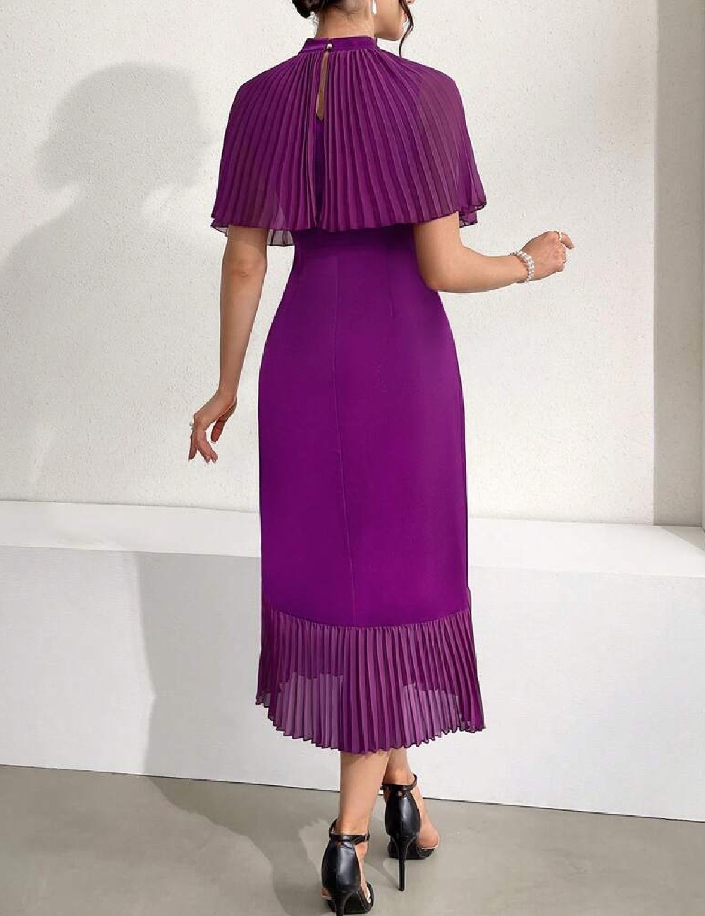 Rochie medie SHEIN, mov - 1 | YEO