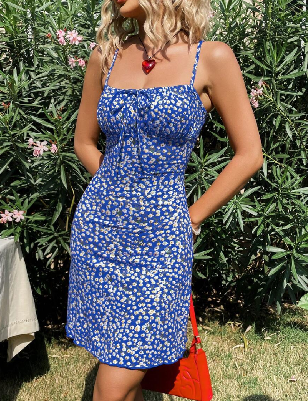 Rochie scurta SHEIN, albastru