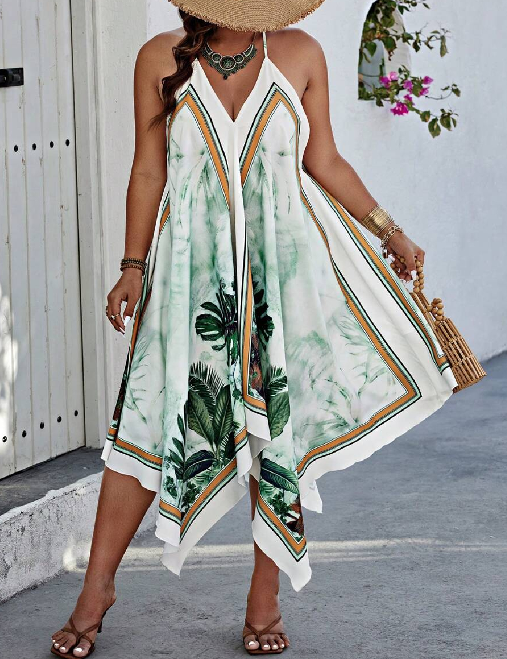 Rochie medie SHEIN CURVE, mix culori