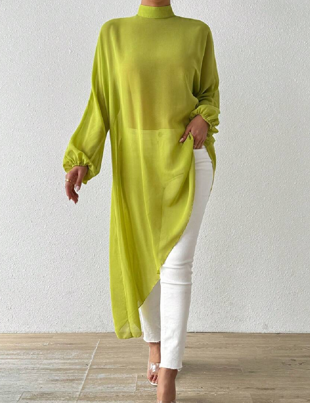 Bluza SHEIN, verde