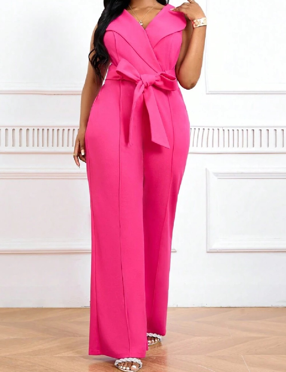 Salopeta SHEIN CURVE, roz - 1 | YEO