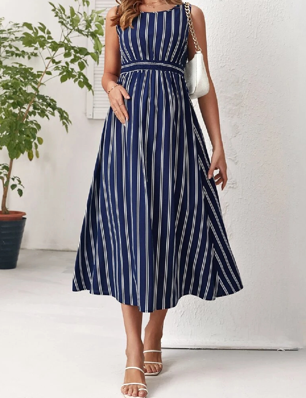 Rochie medie SHEIN Maternity, bleumarin