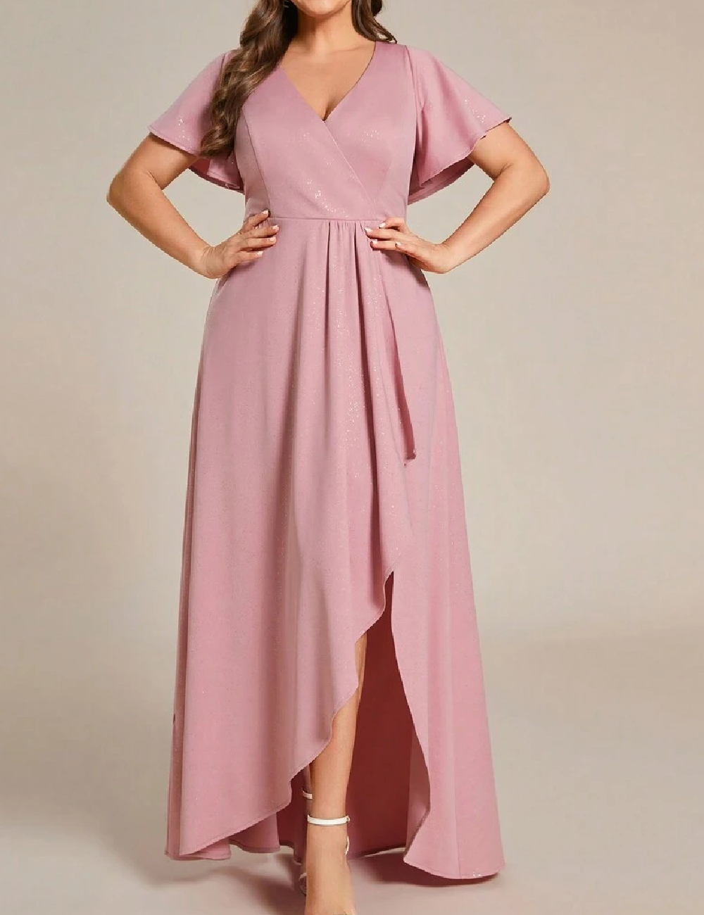 Rochie lunga Ever-Pretty Plus Size, roz