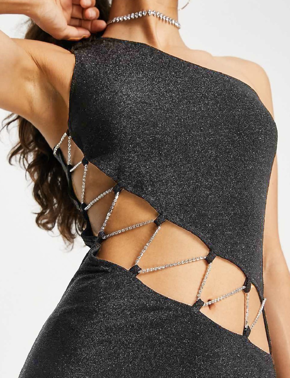Rochie scurta ASOS, negru - 1 | YEO