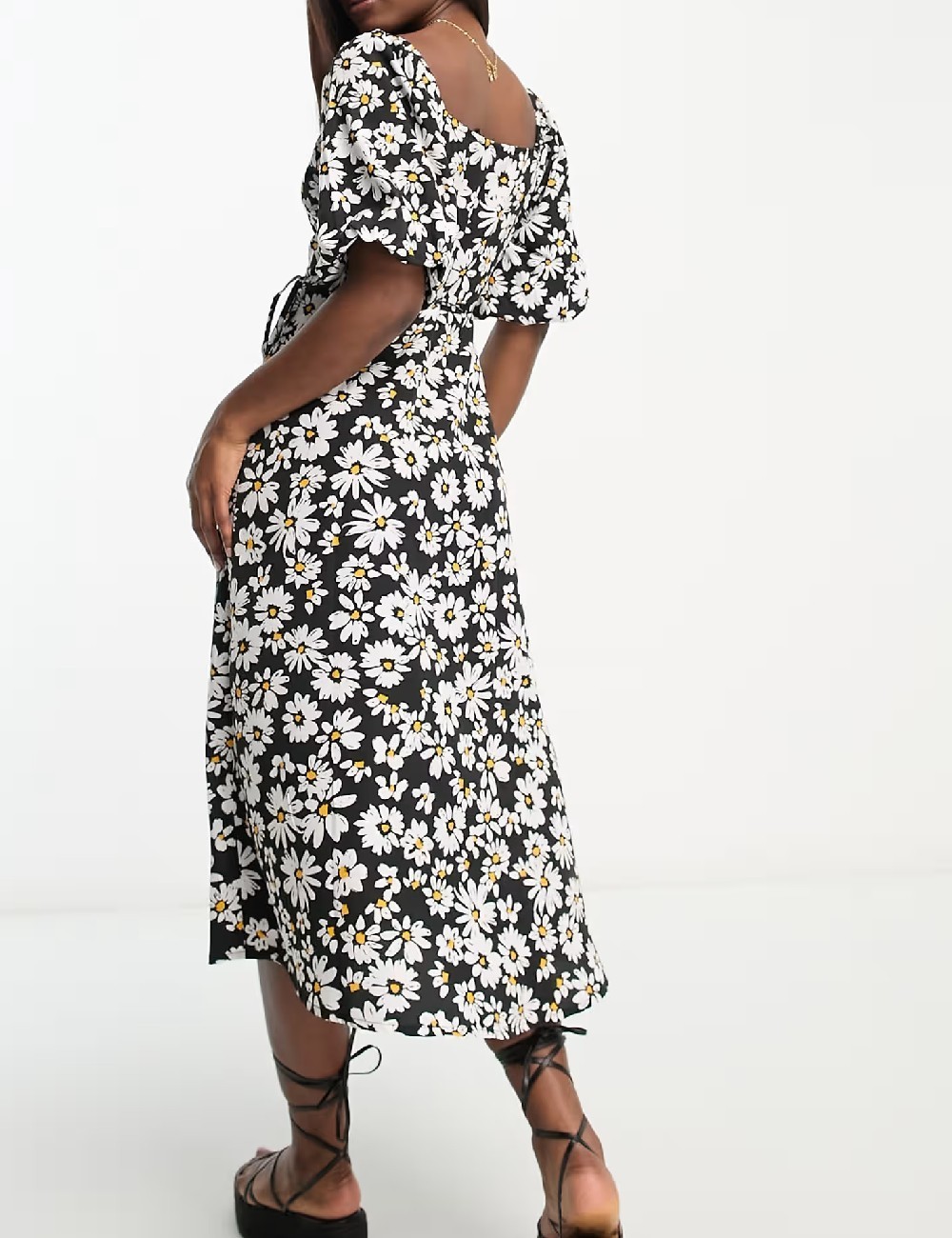 Rochie medie Influence, negru - 1 | YEO