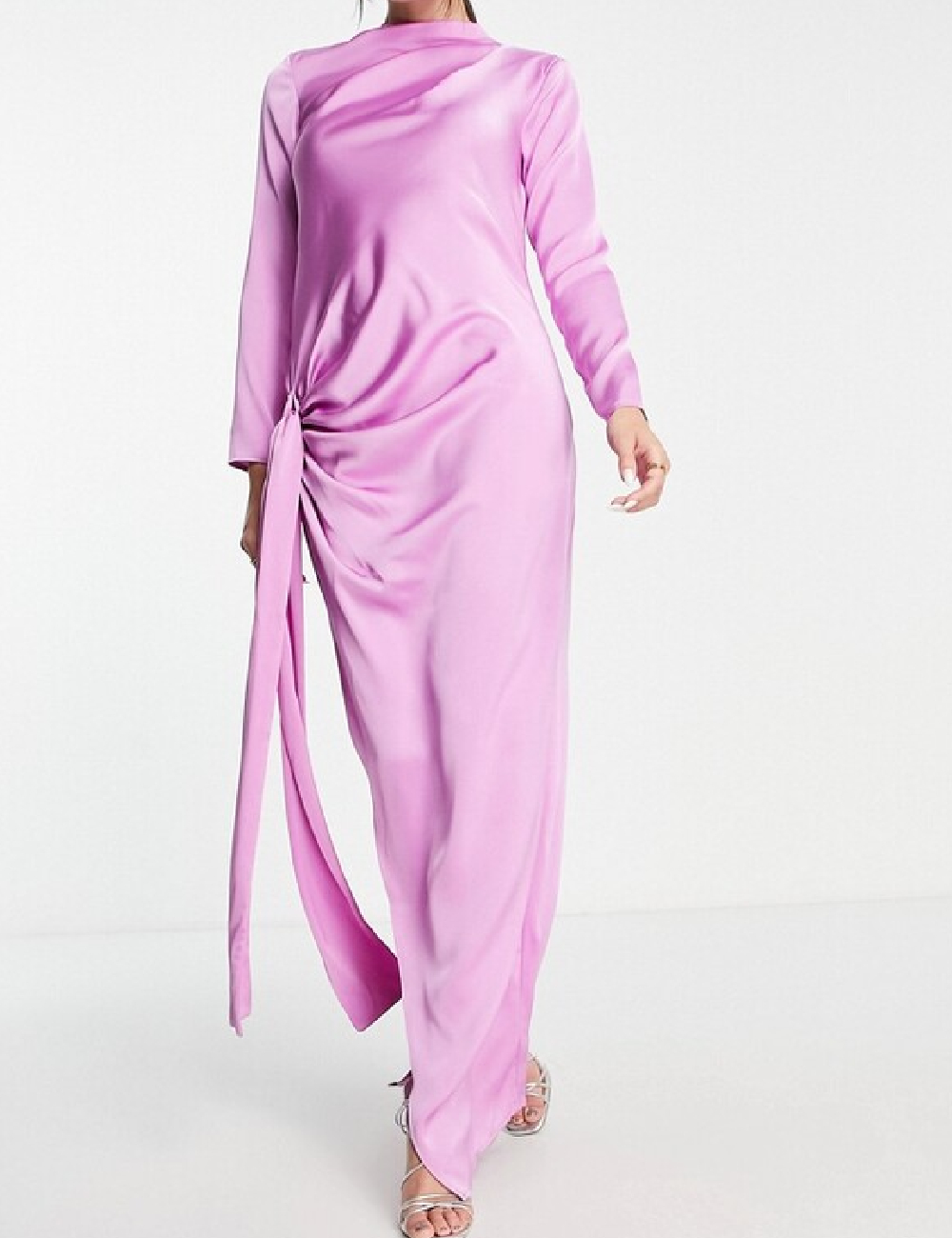 Rochie lunga ASOS, roz