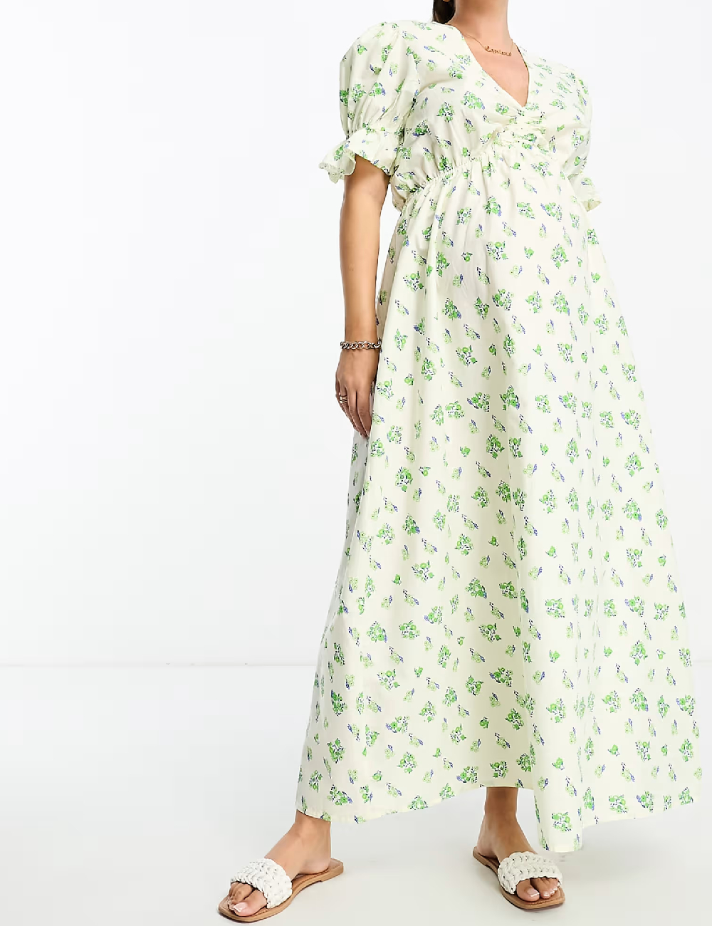 Rochie lunga Asos Maternity, floral print