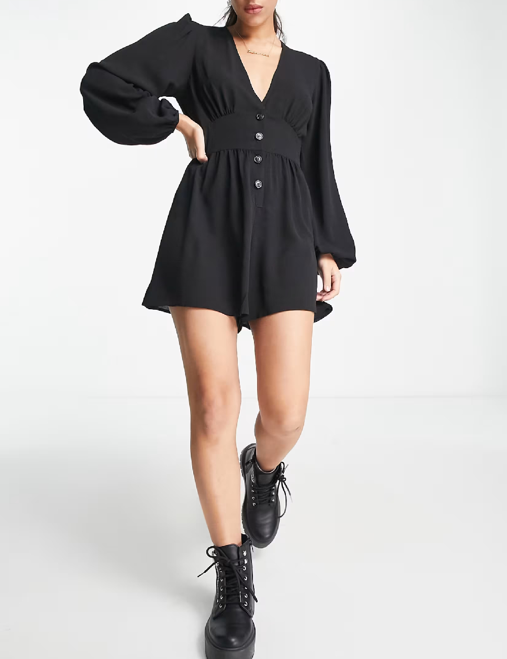 Salopeta ASOS, negru