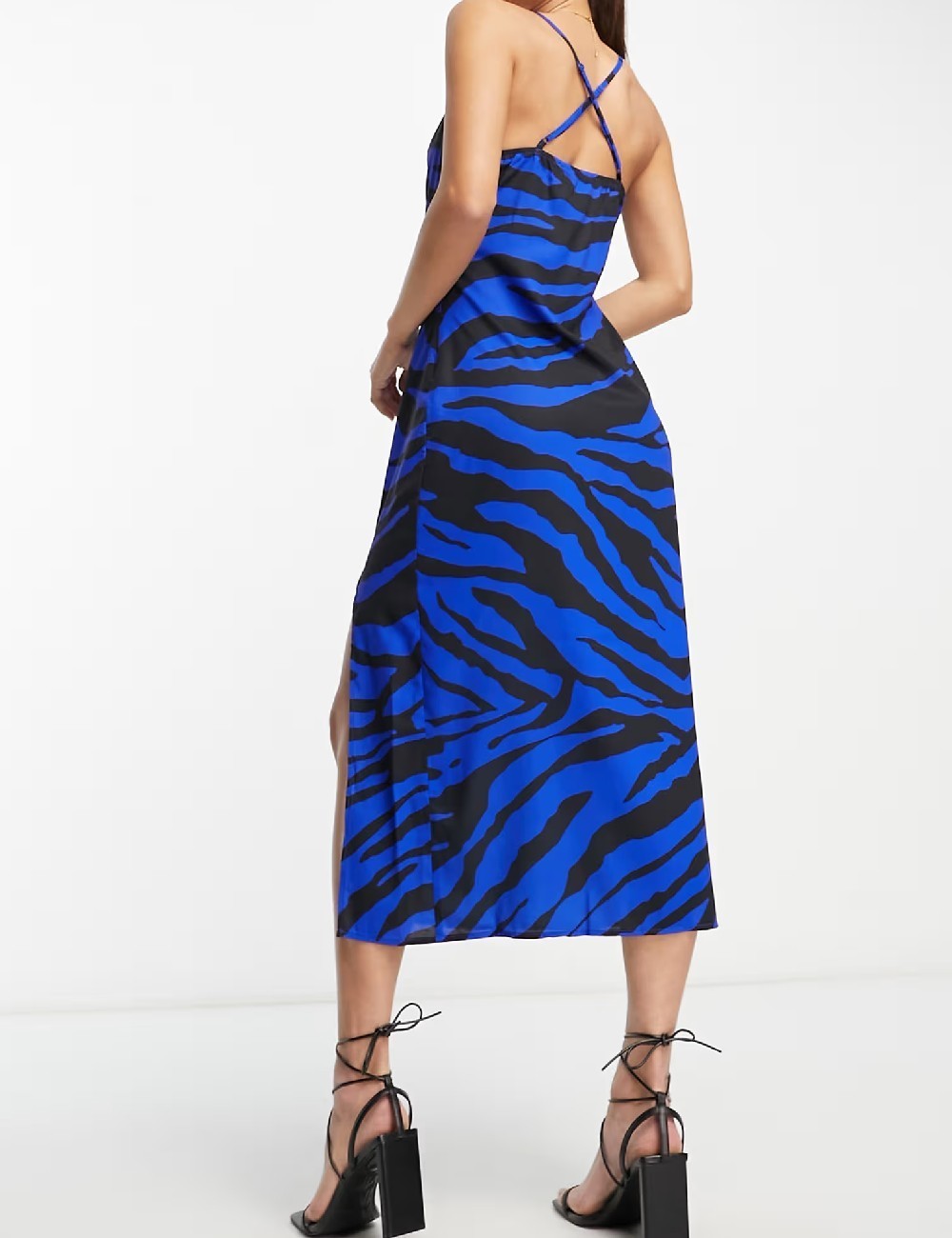 Rochie medie IN THE STYLE, albastru - 1 | YEO