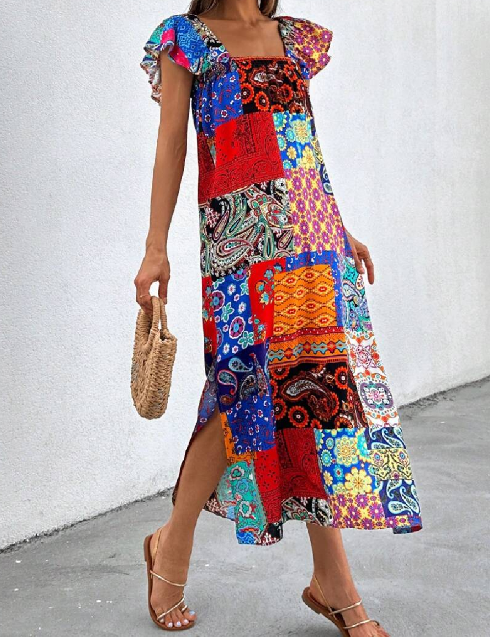 Rochie medie SHEIN, mix culori