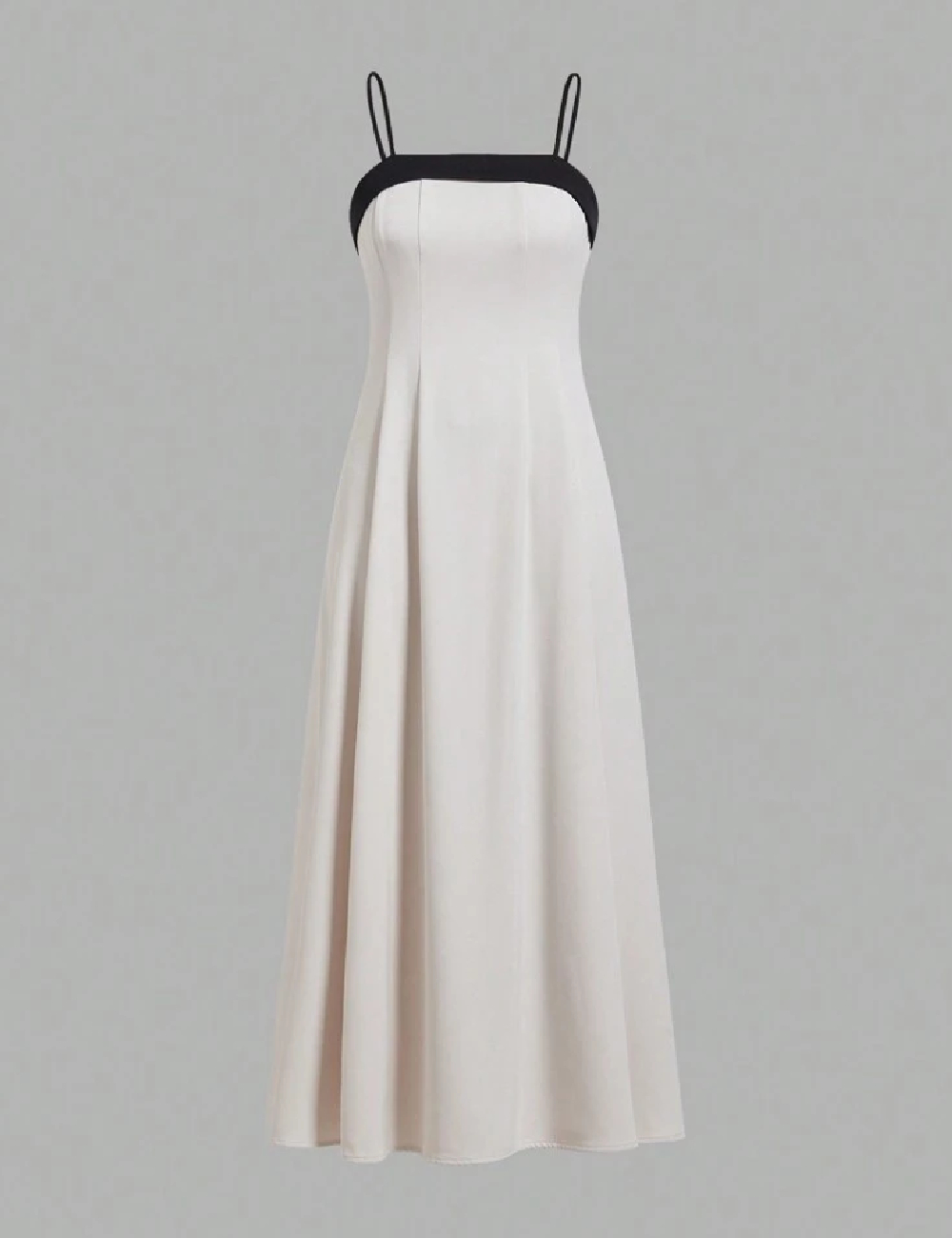 Rochie lunga SHEIN, crem