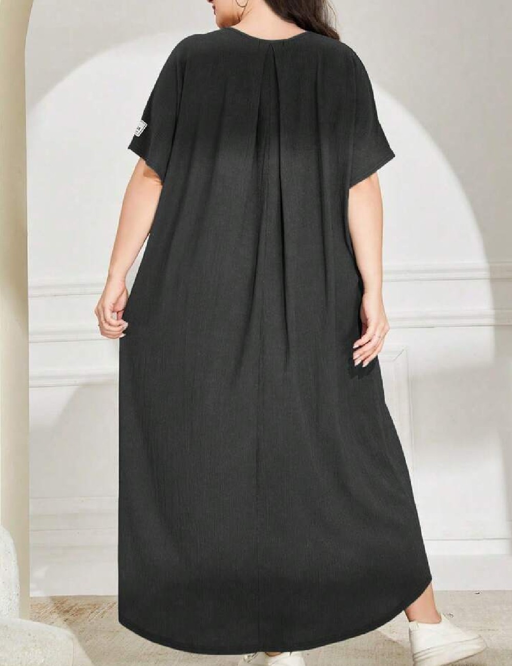 Rochie lunga SHEIN CURVE, negru - 1 | YEO