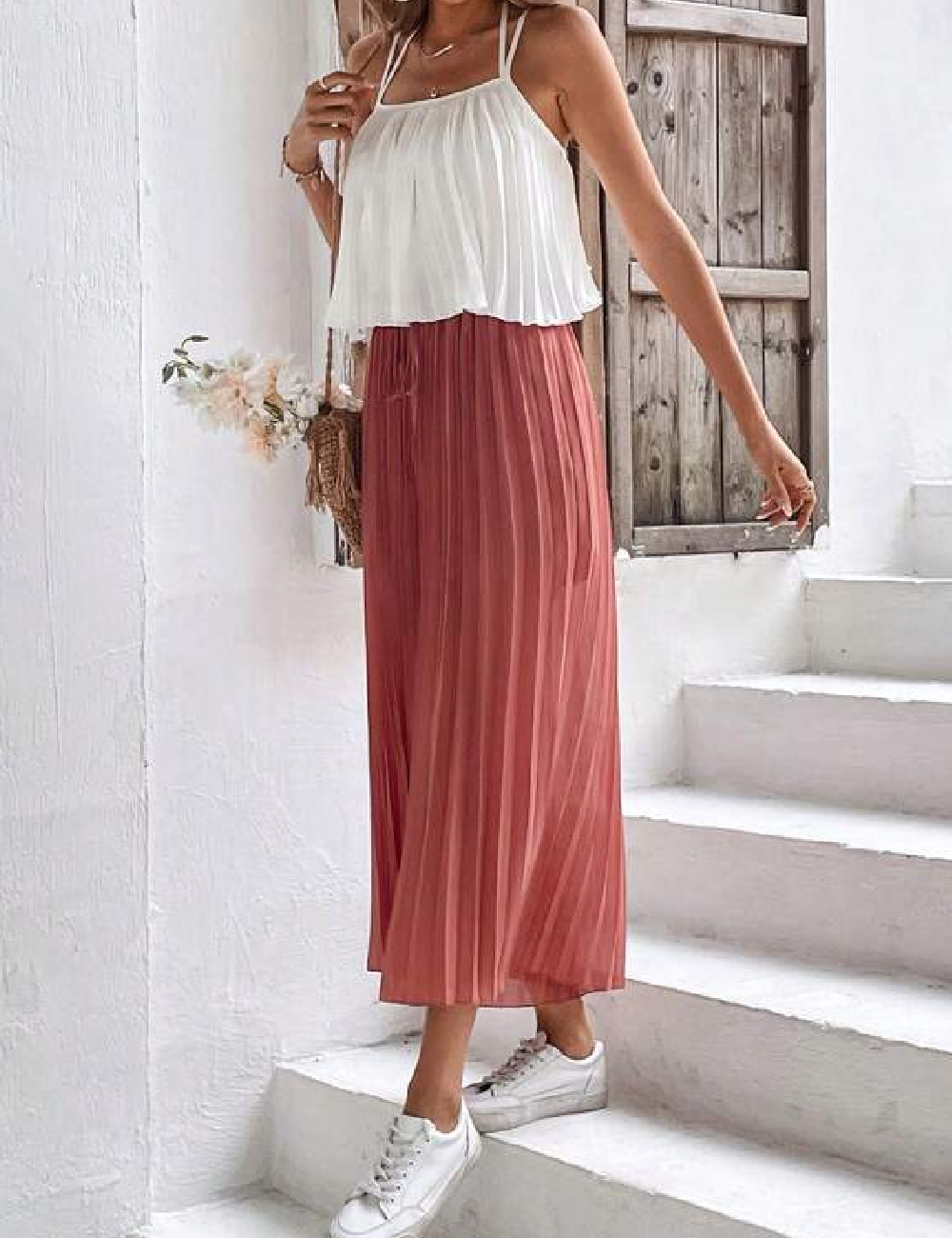 Salopeta SHEIN, roz