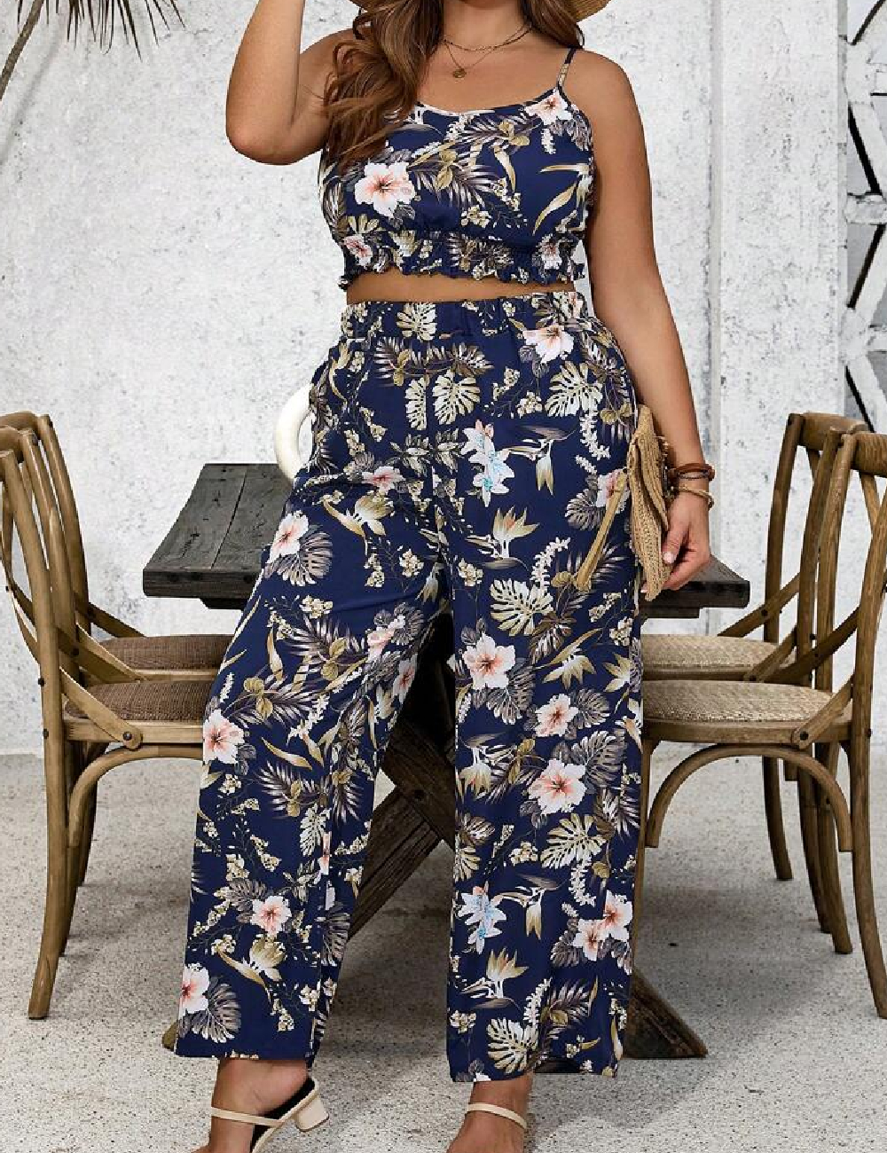 Compleu SHEIN CURVE, bleumarin