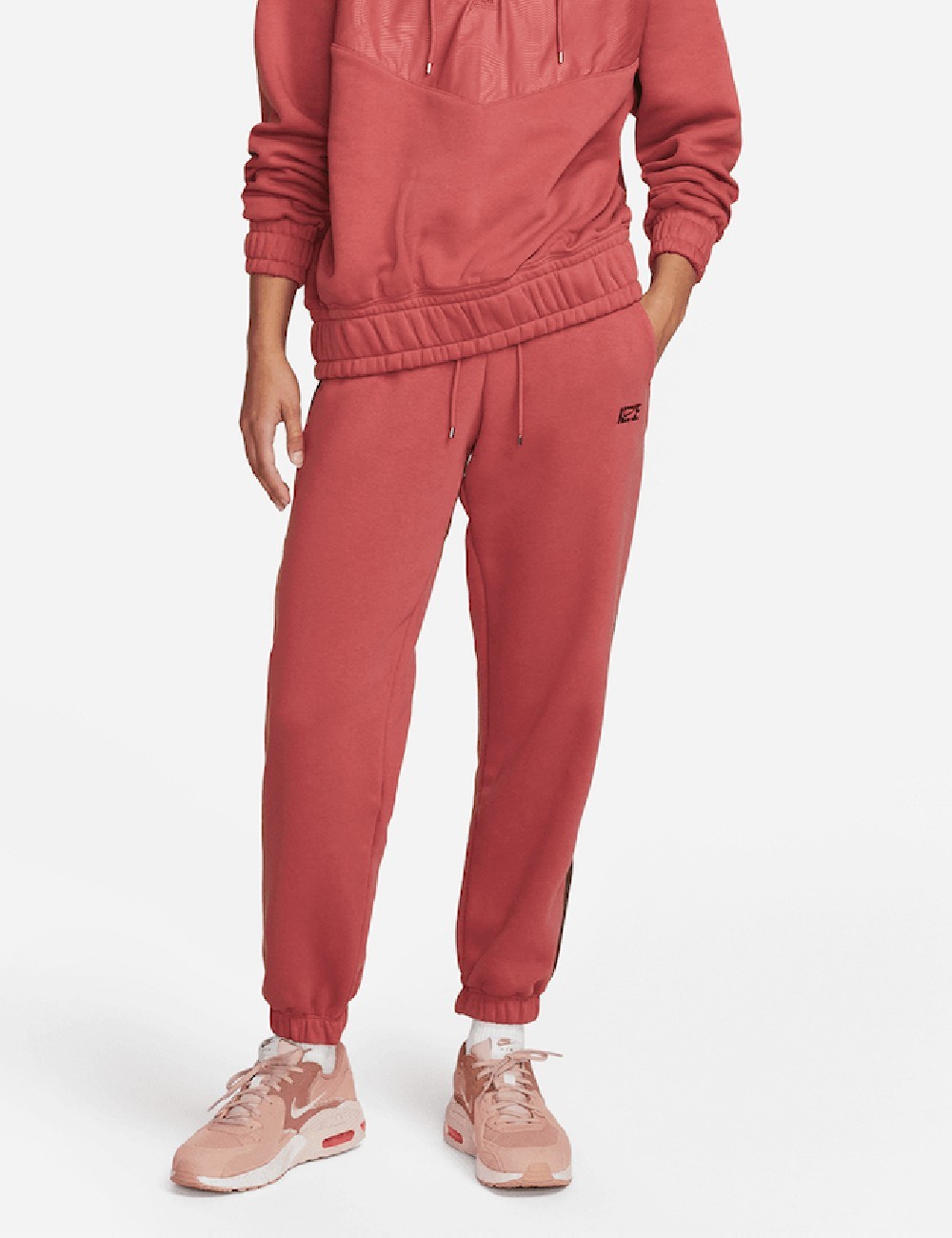 Pantaloni Nike, roz pudra inchis - 1 | YEO