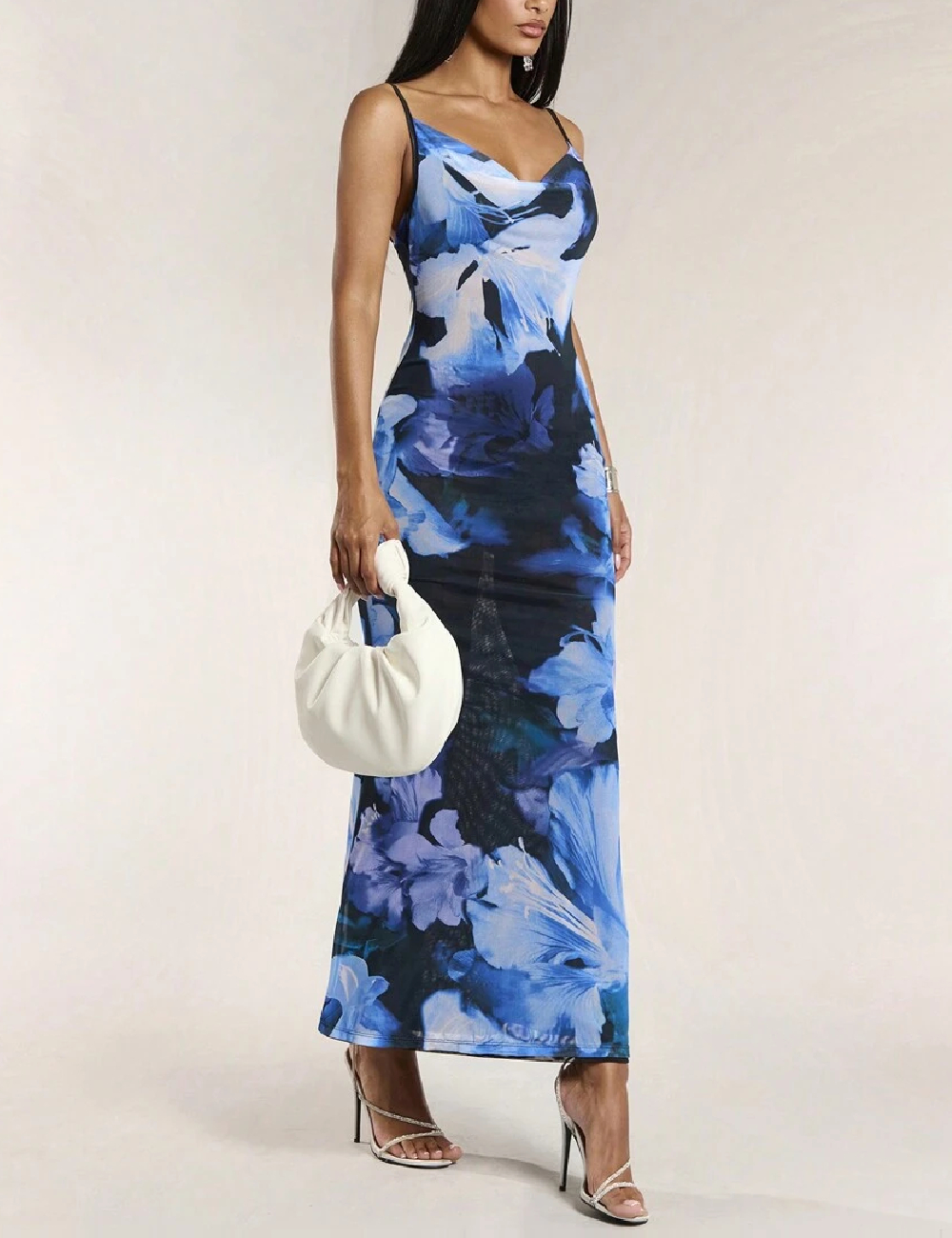 Rochie lunga SHEIN, albastru