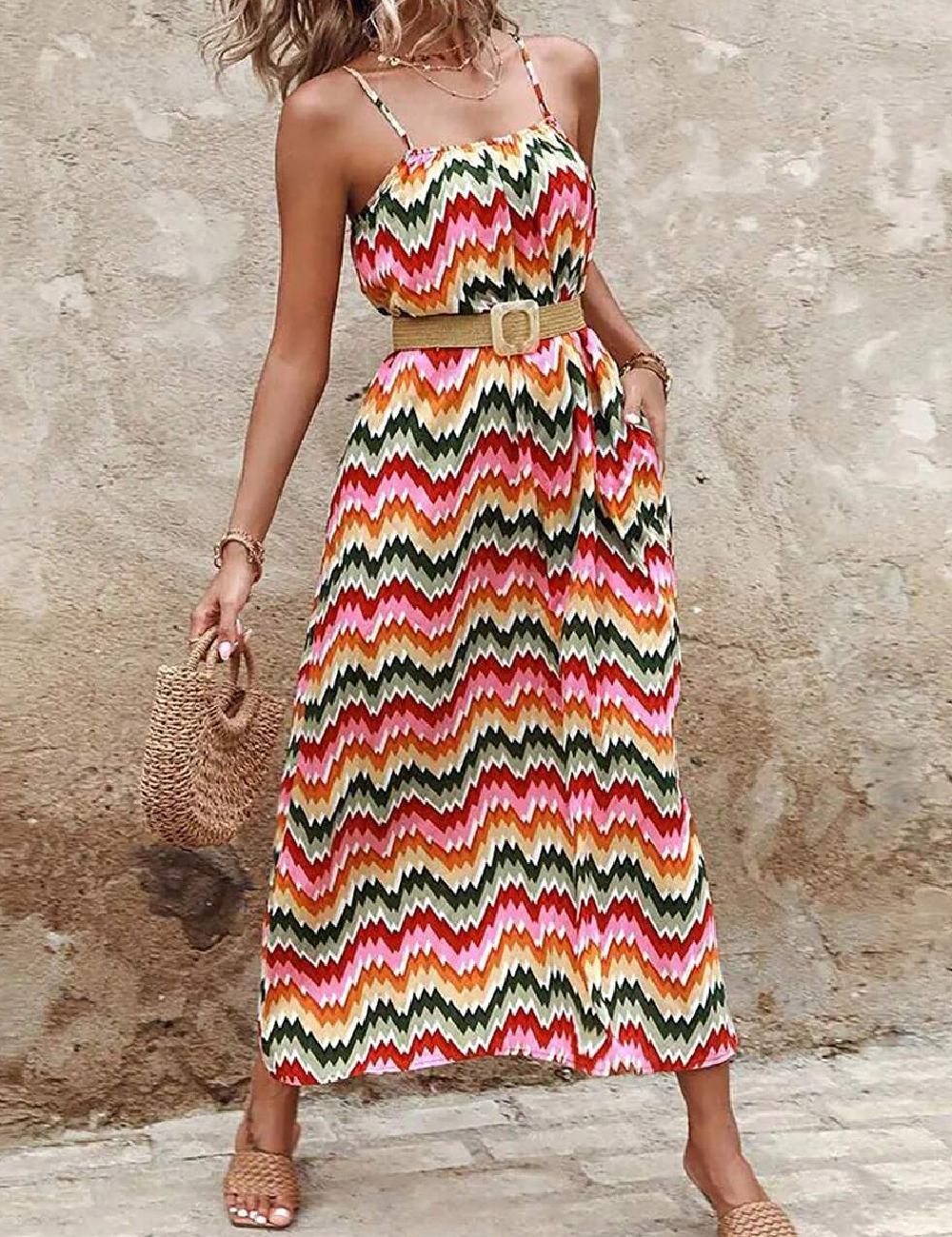 Rochie medie SHEIN, mix culori
