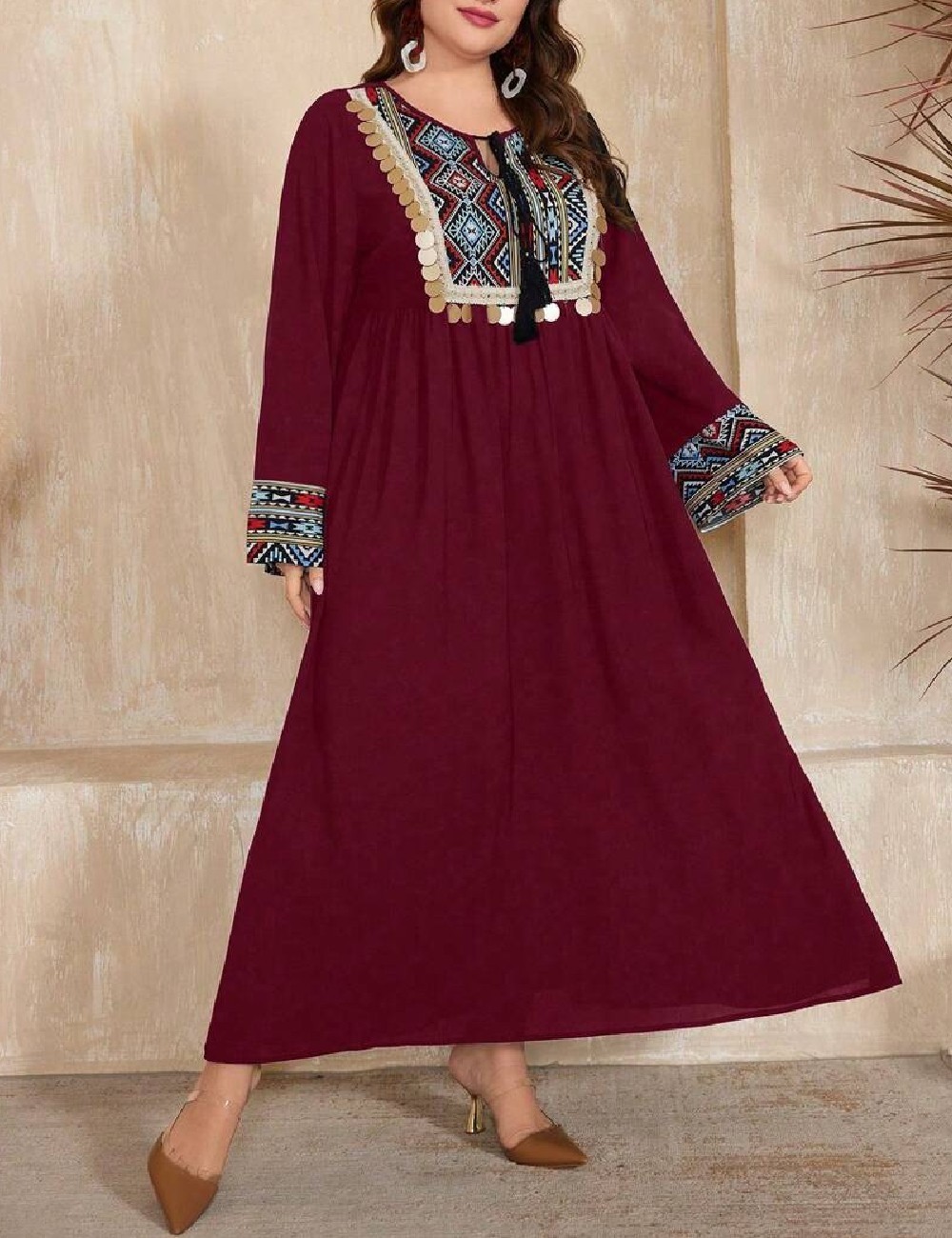 Rochie lunga SHEIN CURVE, visiniu - 1 | YEO