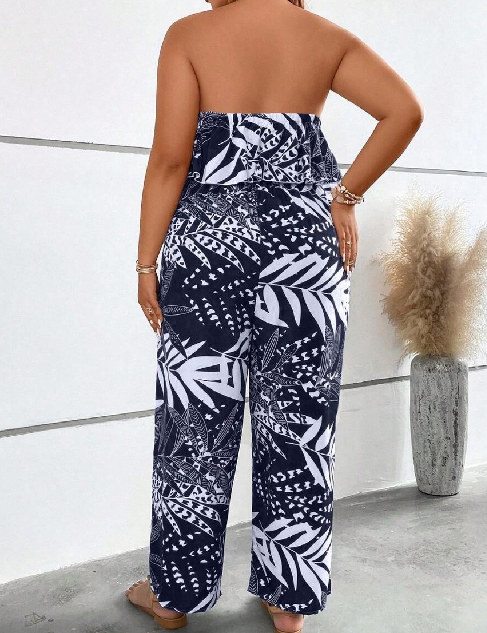 Salopeta SHEIN CURVE, bleumarin - 1 | YEO