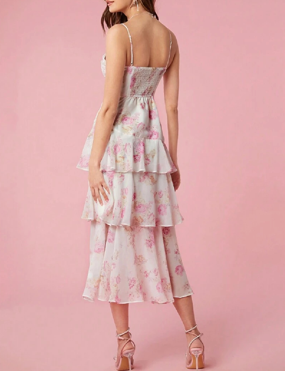 Rochie medie SHEIN, floral print - 1 | YEO
