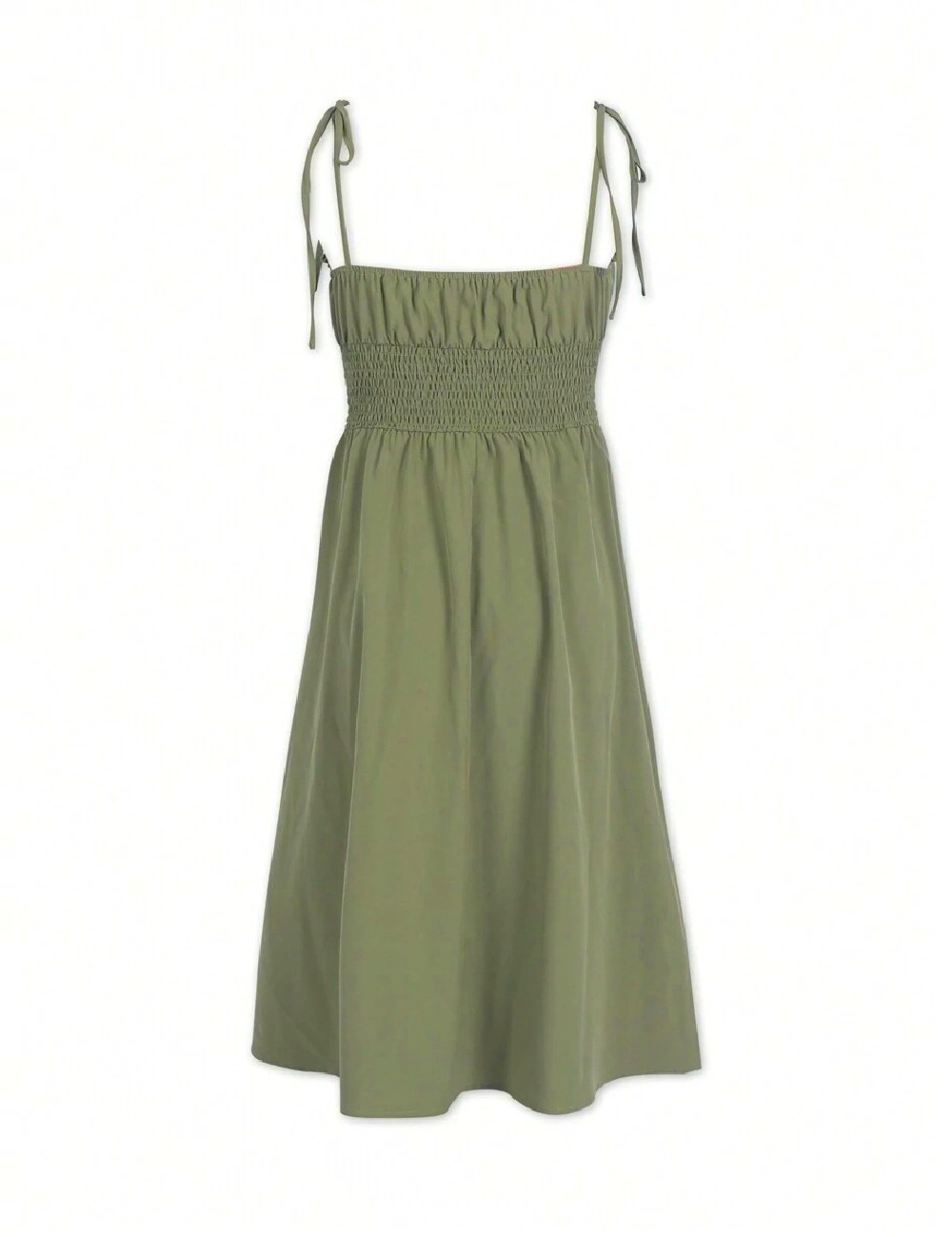 Rochie medie SHEIN, verde - 1 | YEO