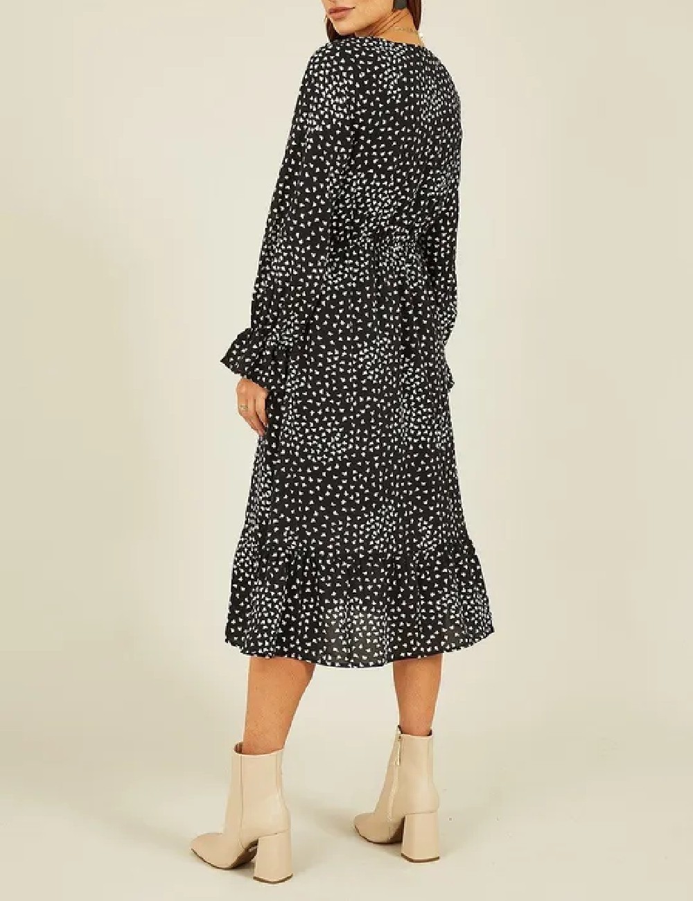 Rochie medie Mela London, negru - 1 | YEO
