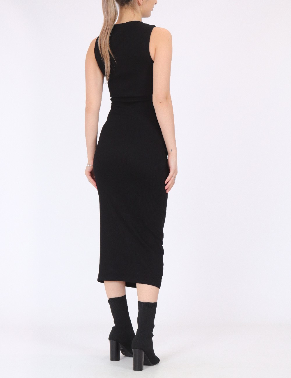 Rochie medie Zara, negru - 1 | YEO