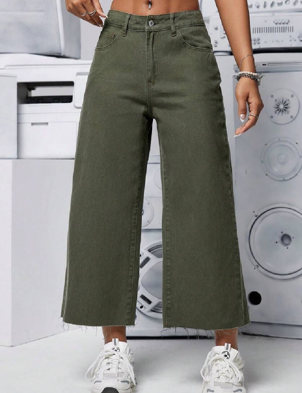 Blugi SHEIN, verde - 1 | YEO