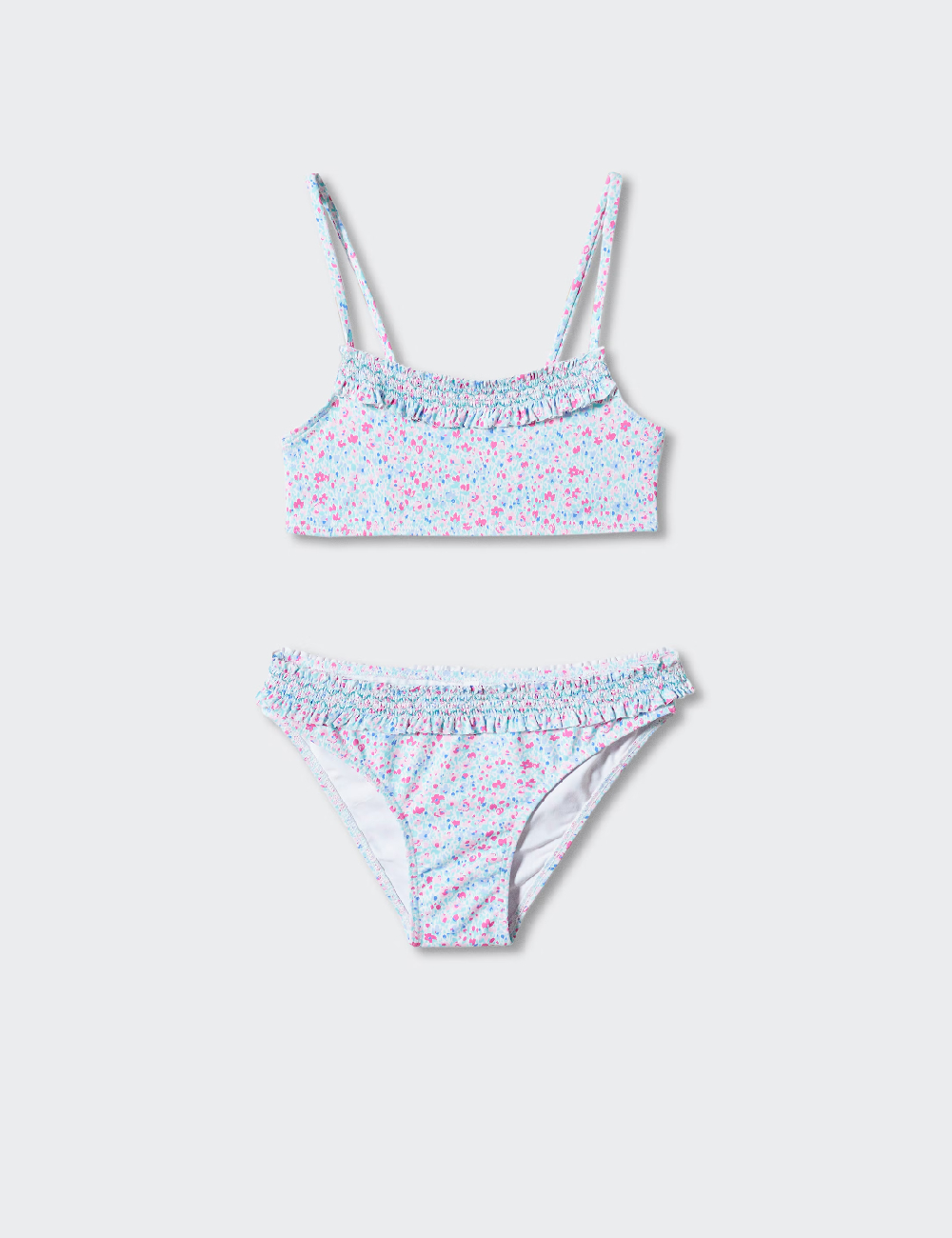 Costum de baie Mango Kids, bleu