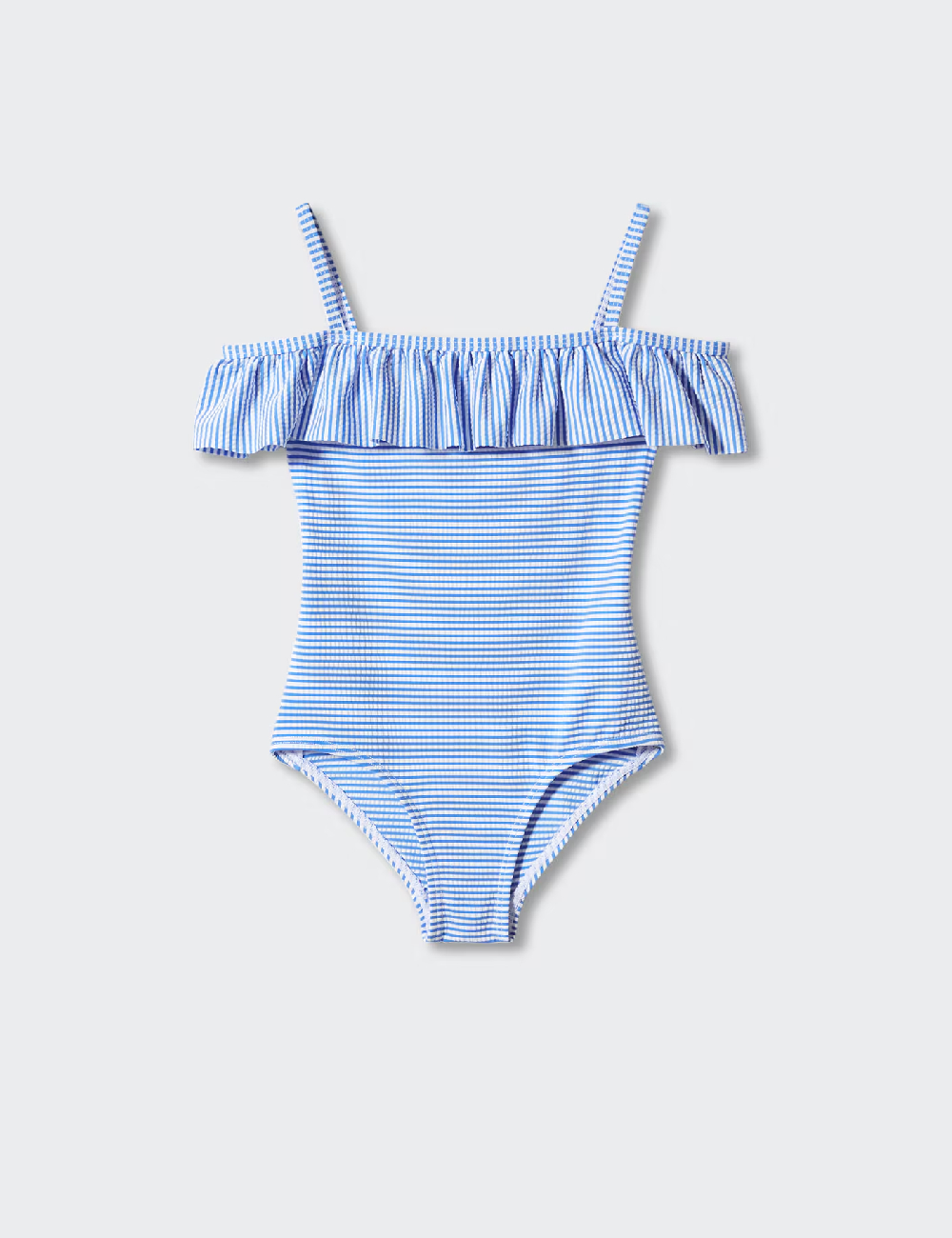 Costum de baie Mango Kids, albastru