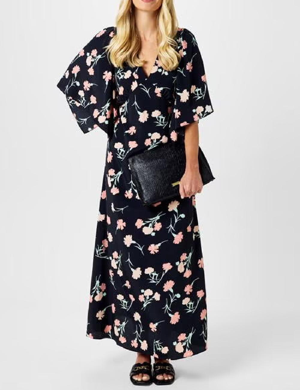 Rochie lunga Biba, negru